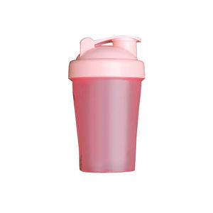 Custom Logo Printed BPA Free 400ml Small Gym Outdoor Transparent Colorful <b>Protein</b> <b>Shaker</b> Smoothie Tumbler Cup with Mixer Ball - Product Image 3