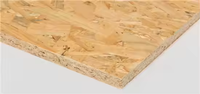 Usine 9mm 9.5mm 11mm 12mm OSB 2/OSB 3 Construction de panneaux de brins orientés 1220*2440mm Surface finie pour prix extérieur bon marché