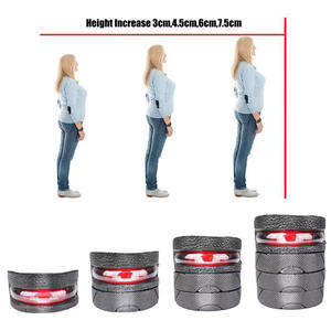 <span class=keywords><strong>Semelle</strong></span> intérieure d'appoint amovible pour hommes et femmes moral tapis sport amorti <span class=keywords><strong>semelle</strong></span> super douce confortable invisible boost - Product Image 6