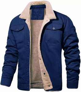 Chaqueta Casual de Invierno para Hombre, de Algodón, con Forro Polar, Gruesa, Nueva, Abrigada, Modelo J0173 - Product Image 3