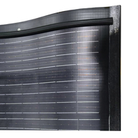 Tuiles solaires photovoltaïques rigides BIPV Hantile incurvées PERC 60W/70W à succès pour toitures