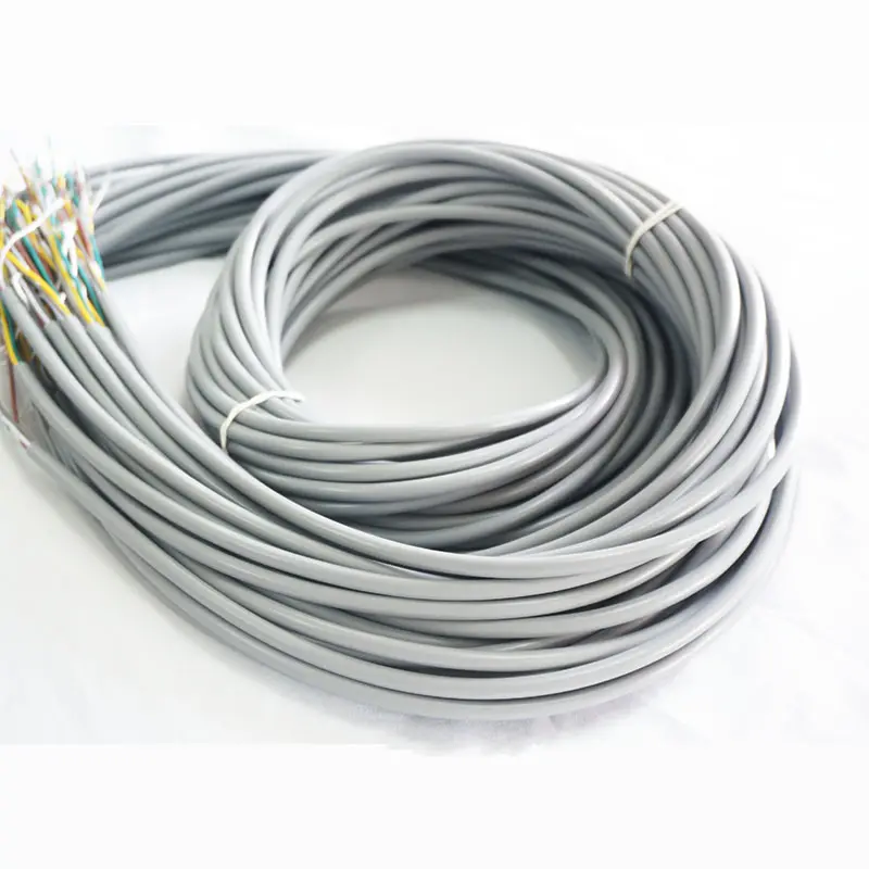 Cable de silicona flexible, 4 núcleos, 26 awg, 300V, 150C, cables de cobre multi core11strands