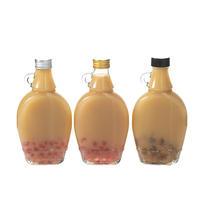 Bouteille en verre pour sirop d'érable de qualité alimentaire de 150 ml, 250 ml, 375 ml, 500 ml avec différents bouchons
