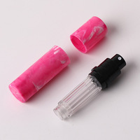 Flacon Distributeur de Parfum Cosmétique en Gros pour Fabricants, 5ml, Portable, Voyage, Fond Marbré, Couleur Personnalisée, Pulvérisateur à Pompe ABS