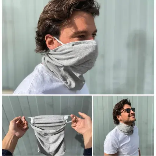 White, Light Blue, Grey, Black