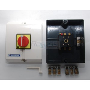 VCF4GE Telemecanique TeSys VARIO Seccionador Principal de 3 Polos con Emergencia 63A 22kW, Interruptores Automáticos, Francia - Product Image 1