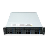 X-265F1207r12g-1 Nouveau boîtier JBOD Poweredge 12 x 3,5 pouces à échange à chaud avec 12 Go/s pour serveur en rack pour serveur informatique iptv