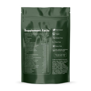 OEM/ODM Gommes quotidiennes Gommes multi-vitamines et minéraux Spiruline biologique et chlorella Gommes vertes - Product Image 2