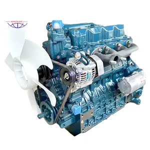 Novo conjunto de motor Kubota V2403BM-DI-CT04 com caixa de câmbio, motor diesel v2403, conjunto completo de motor