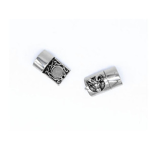yunnique Stainless Steel Magnetic <b>Bracelet</b> Buckle Animal Shape Casting <b>Silver</b> Color Accessory for Fashion <b>Bracelets</b> - Product Image 1