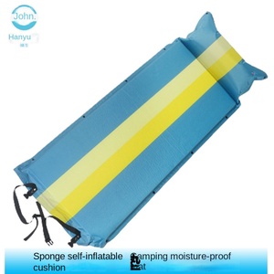 Nylon Polyurethane PVC External Air <b>Bed</b> Camping Mat and Mattress for Hiking HY-3827 Self-Inflating Design Quick and Convenient f - Product Image 2