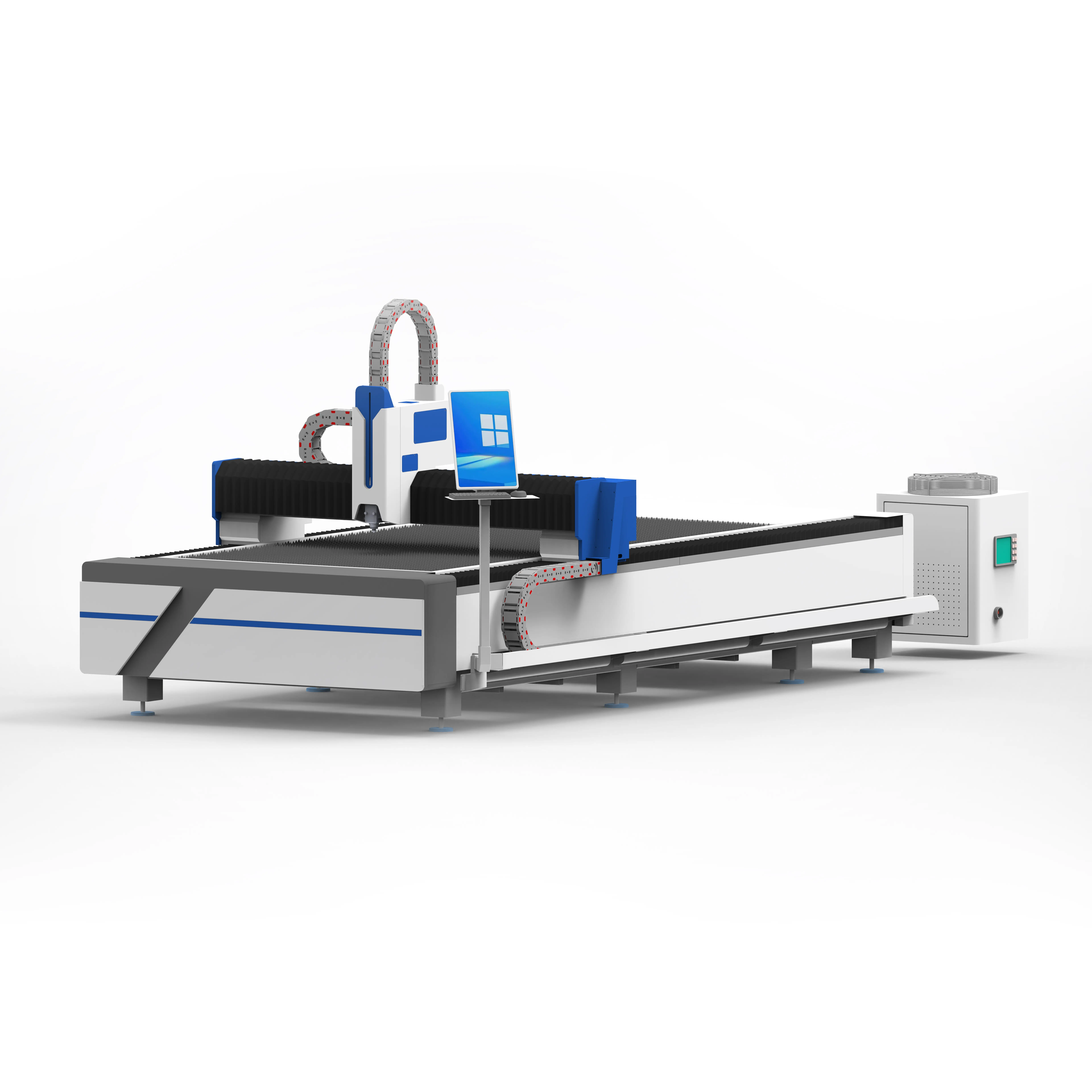 Máy cắt laser cho Sắt thép tấm nhôm tấm 1.5KW 2000 Wát 3KW kim loại CNC sợi Laser Cutter