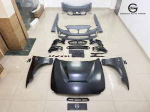 Kits de Carrocería F22 F23 M2 para <span class=keywords><strong>BMW</strong></span> Serie 2 2014-2021, Actualización a Kit de Carrocería F87 M2C, Parachoques, Capó de Motor CS, Guardabarros Delanteros, Faldones Laterales - Product Image 2