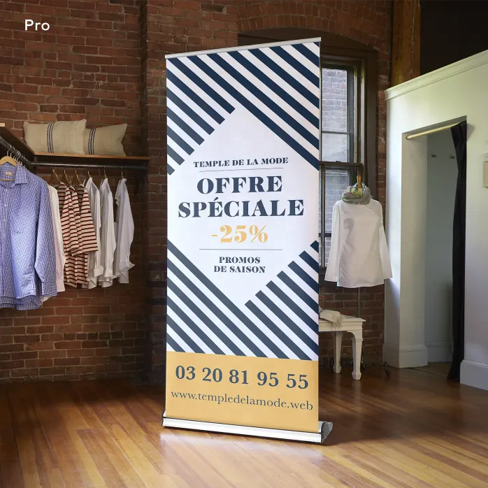 Retractable Roll up Banner Stand Promotion