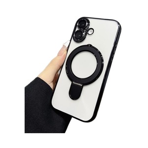 Custodia protettiva elettrolitica per telefono con supporto magnetico trasparente a copertura totale per <span class=keywords><strong>iPhone</strong></span> 17 17 Air 17 <span class=keywords><strong>Pro</strong></span> 17 <span class=keywords><strong>Pro</strong></span> <span class=keywords><strong>Max</strong></span> 16 15 <span class=keywords><strong>14</strong></span> 13 - Product Image 4