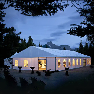 Tendone Europeo Multiuso per Grandi Eventi all'Aperto, Matrimoni, Esposizioni Commerciali, Banchetti, Impermeabile per Quattro Stagioni in Tessuto Oxford - Product Image 1