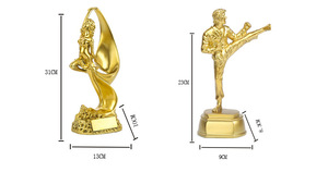 Nueva llegada Venta directa de fábrica Trofeos y medallas populares Creative <span class=keywords><strong>Premier</strong></span> Running Race Trophy Craft Kit - Product Image 3