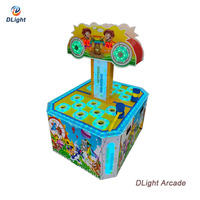 Machine de jeu d'arcade Double Hamster Hammer Hitting, style Whack a Mole, avec rédemption de tickets de prix pour centre de divertissement familial