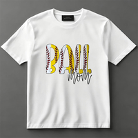 Derniers designs personnalisés de transferts thermiques DTF pour t-shirts et vêtements, thème « Maman »
