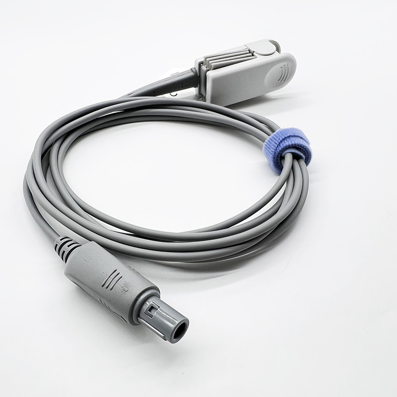 6pin 60 degree original Edan spo2 sensor, 3m