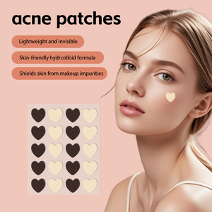 Boîte de patchs <span class=keywords><strong>anti</strong></span>-acné hydrocolloïdes portables en forme de cœur avec étui personnalisé - Product Image 5