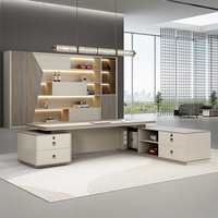 Bureau Bureau Table de PDG Offre Spéciale de luxe Production en usine Table de PDG sûre et stable Mobilier de bureau