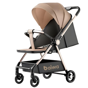 Chất lượng cao chống UV trong suốt che mưa có thể gập lại có thể điều chỉnh hai chiều đẩy mưa nơi trú ẩn xe đẩy - Product Image 2