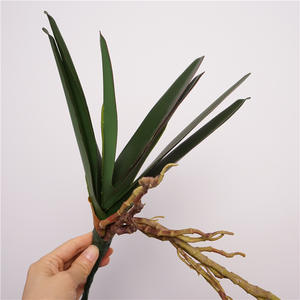 Hojas de Phalaenopsis de Primera Calidad con Tacto Real, Decoración Floral para Bodas, Acción de Gracias, Pascua, Hogar, Planta Artificial Ecológica - Product Image 3