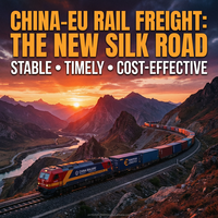 Expédition ferroviaire DDP OOG Chine vers Royaume-Uni, France, Pologne, Allemagne, Italie, Espagne, Pays-Bas, agent maritime, livraison par camion