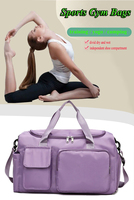 Grand sac de voyage imperméable personnalisé pour femme, sac de maternité léger, sac de sport de plein air, plongée, yoga, fitness, sac de rangement pour la gym