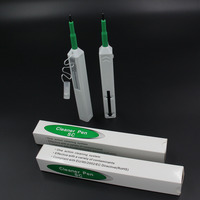 STS821 fibre optique clean click clean pen 1.25mm 2.5mm fibre connect clean 800 fois