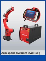 Robot de soudage Bronte, bras robotique industriel à six axes compatible avec le soudage MIG/MAG, laser, TIG, en provenance de Chine