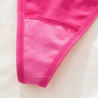 String Tanga Femme en Forme de T, Imprimé Fruits Original, Taille Basse