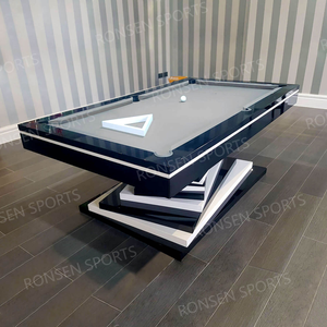 Billard de billard de qualité supérieure au design luxueux de 9 pieds, 8 pieds, 7 pieds, avec kit d'accessoires gratuits et <span class=keywords><strong>feutre</strong></span> de qualité. - Product Image 3