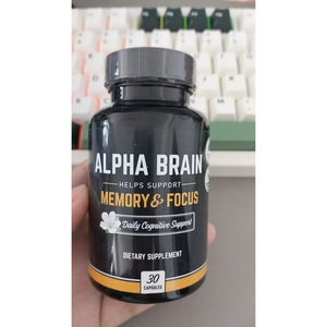 อาหารเสริมบำรุงสมอง บูสเตอร์ความจำ พรีเมียม โนโทรปิก ปราศจากคาเฟอีน ชนิดแคปซูล ช่วยเพิ่มสมาธิ - Product Image 1