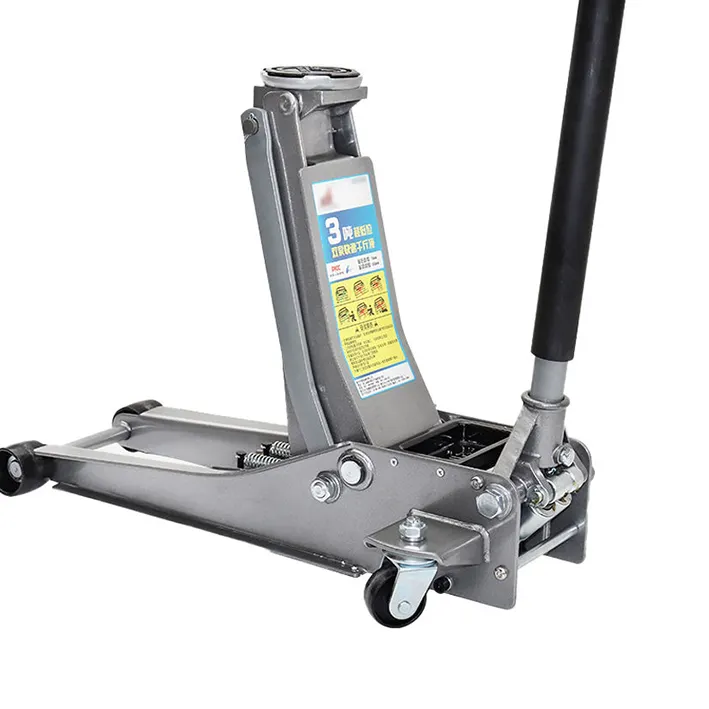 Hot Sale Floor Jack mit Doppel pumpe Low Car Jack Standard 3 Tonnen hydraulische Low Profile Karosserie für die Autore paratur