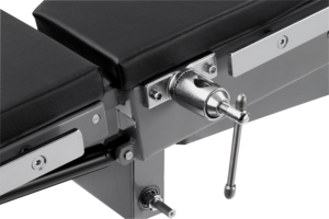 โต๊ะผ่าตัดระบบไฮดรอลิกแบบแมนนวลสำหรับคลินิกโรงพยาบาลศัลยกรรมทั่วไป - Product Image 5