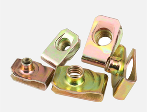 M4 M5 M6 M8 DIN 34818 Khóa Tốc Độ Mạ Kẽm Nuts Tấm Kim Loại Mùa Xuân U Clip Nuts - Product Image 2