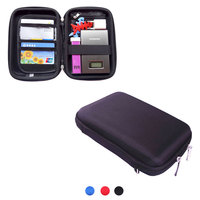 Fabricant de sacs de transport rigides en EVA sur mesure, sac de rangement à fermeture éclair pour équipement électronique