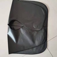 Cape de Coiffure Magnétique Imperméable Grande Taille de Haute Qualité pour Salon de Coiffure et Coloration, Revêtement PU, avec Logo Personnalisé