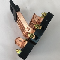 Interrupteur à couteaux à double jet, haute tension, 4 pôles, 160 ampères, en cuivre ou en fer, nouvelle génération, maintien de l'élasticité