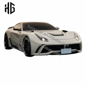 ชุดกันชนหน้ากันชนหลังคาร์บอนไฟเบอร์ครึ่งหนึ่งได้รับการออกแบบใหม่สำหรับสปอยเลอร์บังโคลนกว้าง F12เฟอร์รารี - Product Image 5