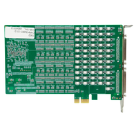 Carte de communication série multiport UART YMYS RSM-PCIE-16 PCIe 16 canaux RS232 RS422 RS485
