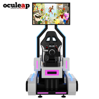 Simulateur de tir VR Crazy Gatling, nouvelle personnalisation de terrain de jeu intérieur, tir au pistolet d'arcade 5D, réalité virtuelle, machine de jeu 9D