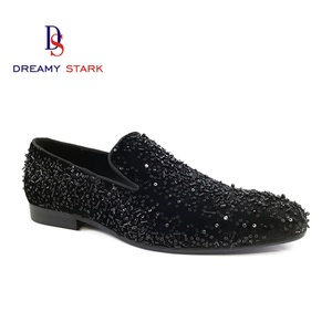 Chaussures Oxford italiennes faites à la main pour hommes, en cuir véritable, confortables, à enfiler, avec logo personnalisé, chaussures habillées, automne, légères - Product Image 1