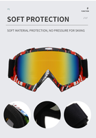 Lunettes de ski coupe-vent cyclisme moto lunettes hiver anti-buée snowboard lunettes de ski masque de ski lunettes de soleil tactiques