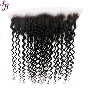 FH HD Lace Closure 4X4 613 Blonde <b>Human</b> <b>Hair</b> <b>Extensions</b> 13X4 Brazilian 100% Unprocessed <b>Human</b> <b>Hair</b> Frontal - Product Image 1
