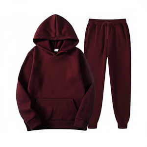 Conjunto Deportivo Informal de Dos Piezas para Mujer, Sudadera con Capucha Tejida y Transpirable, Fabricación OEM, Ropa Deportiva Personalizada - Product Image 1