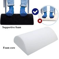 JYM-Repose-pieds ergonomique en mousse à mémoire de forme à rebond lent, perles antidérapantes pour le sommeil, le camping, les soins infirmiers et les hôtels.