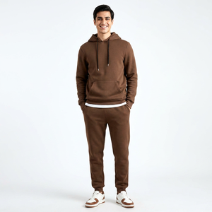 Survêtements de sport unisexes personnalisés, respirants, à séchage rapide, antibactériens, écologiques, en molleton 100% coton, vêtements de streetwear, vêtements d'entraînement - Product Image 1
